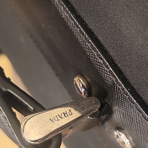 ✈️ PRADA Carry On Luggage Tessuto Saffi - Picture 14 of 16
